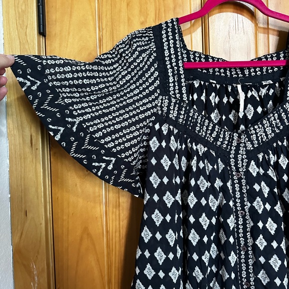 Free People Hearts Desired Printed Mini Dress - Picture 2 of 6